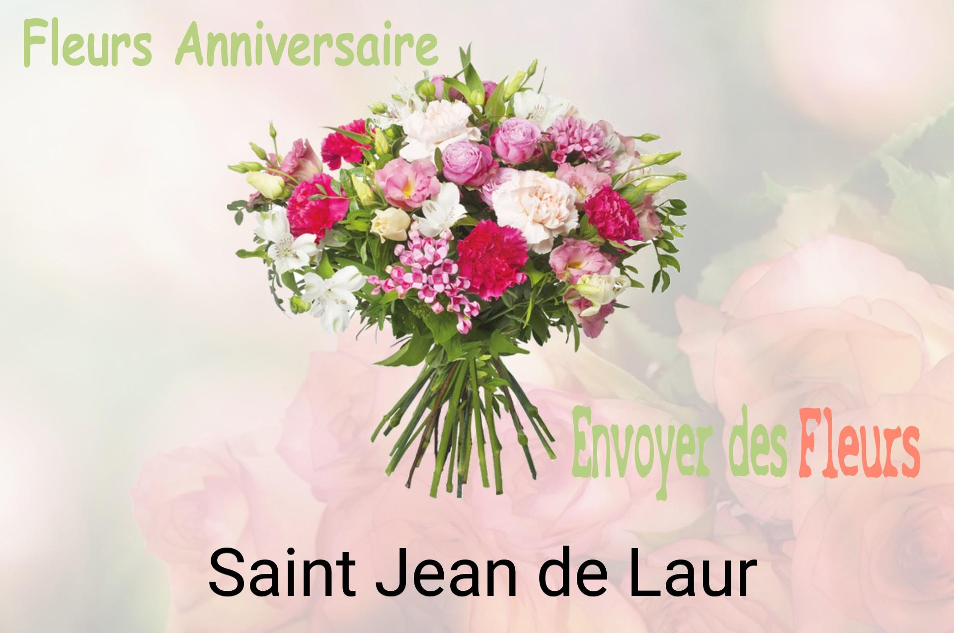 Bouquet de fleurs d’anniversaire livré à Saint-Jean-de-Laur